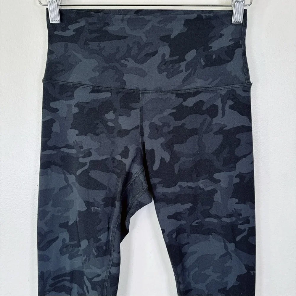 Lululemon Align Pant 28" Heritage 365 Camo Deep Coal Multi - Picture 4 of 15